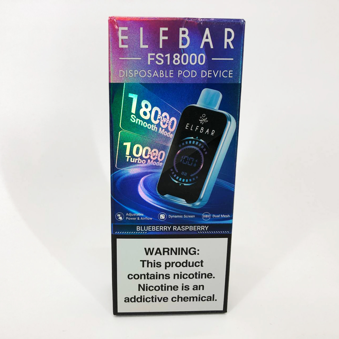 ELF BAR FS18000 5%. Черника Малина (Blueberry Raspberry)