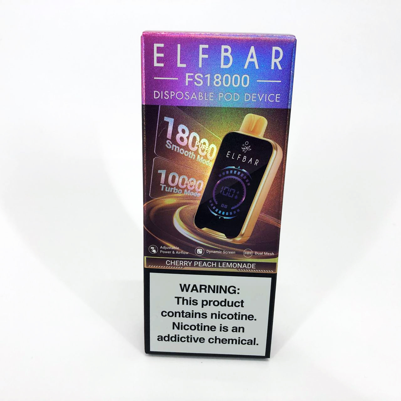 ELF BAR FS18000 5%. Вишня Персик Лимон (Cherry Peach Lemon)