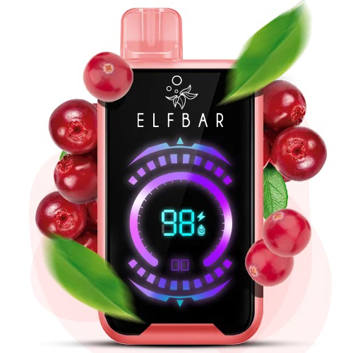 ELF BAR FS18000 5%. Клюква (Cranberry)