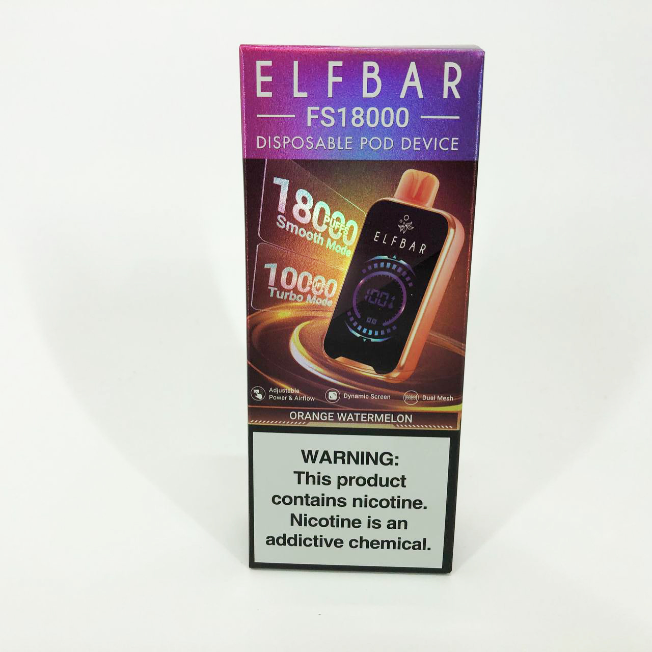 ELF BAR FS18000 5%. Апельсин Арбуз (Orange Watermelon)
