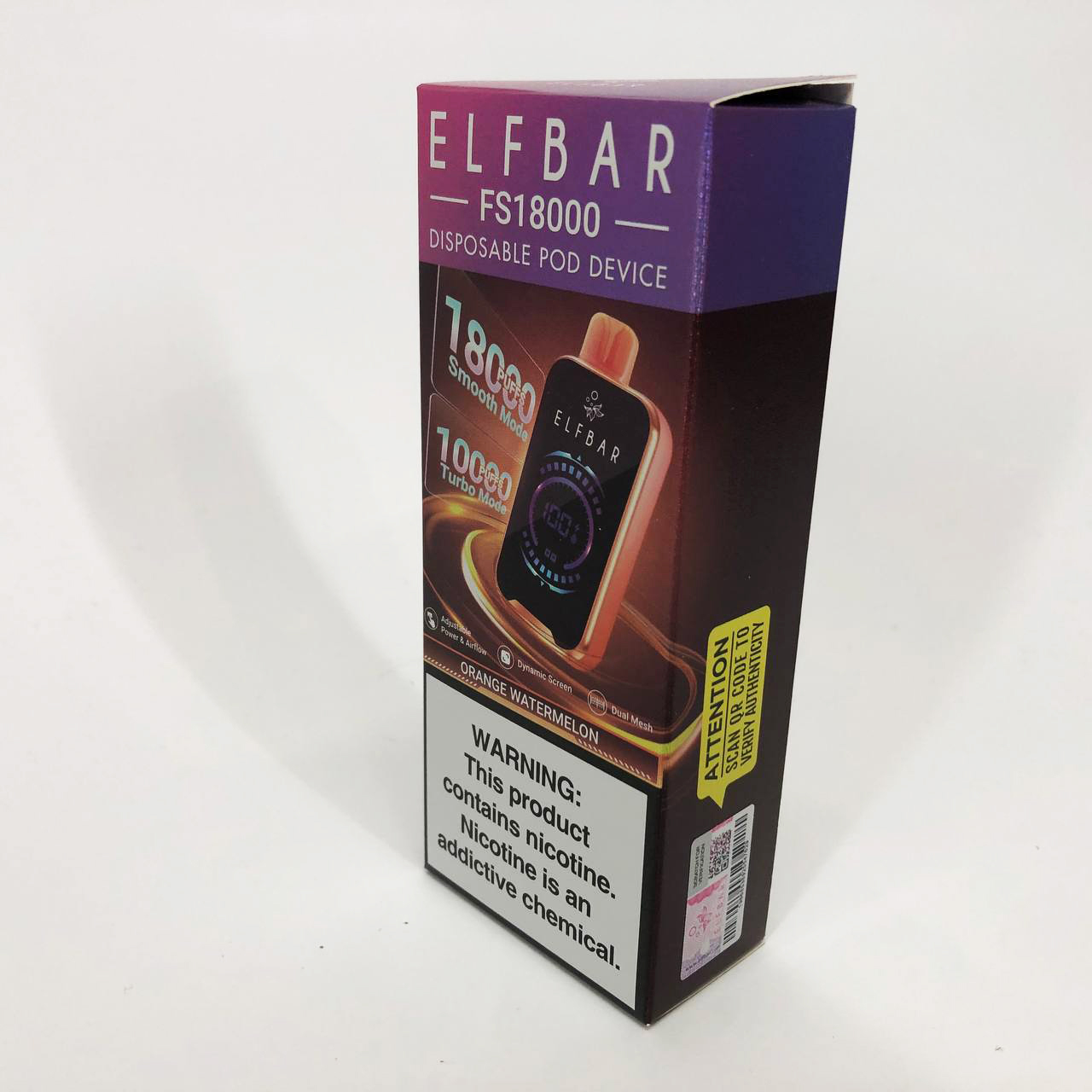 ELF BAR FS18000 5%. Апельсин Арбуз (Orange Watermelon)
