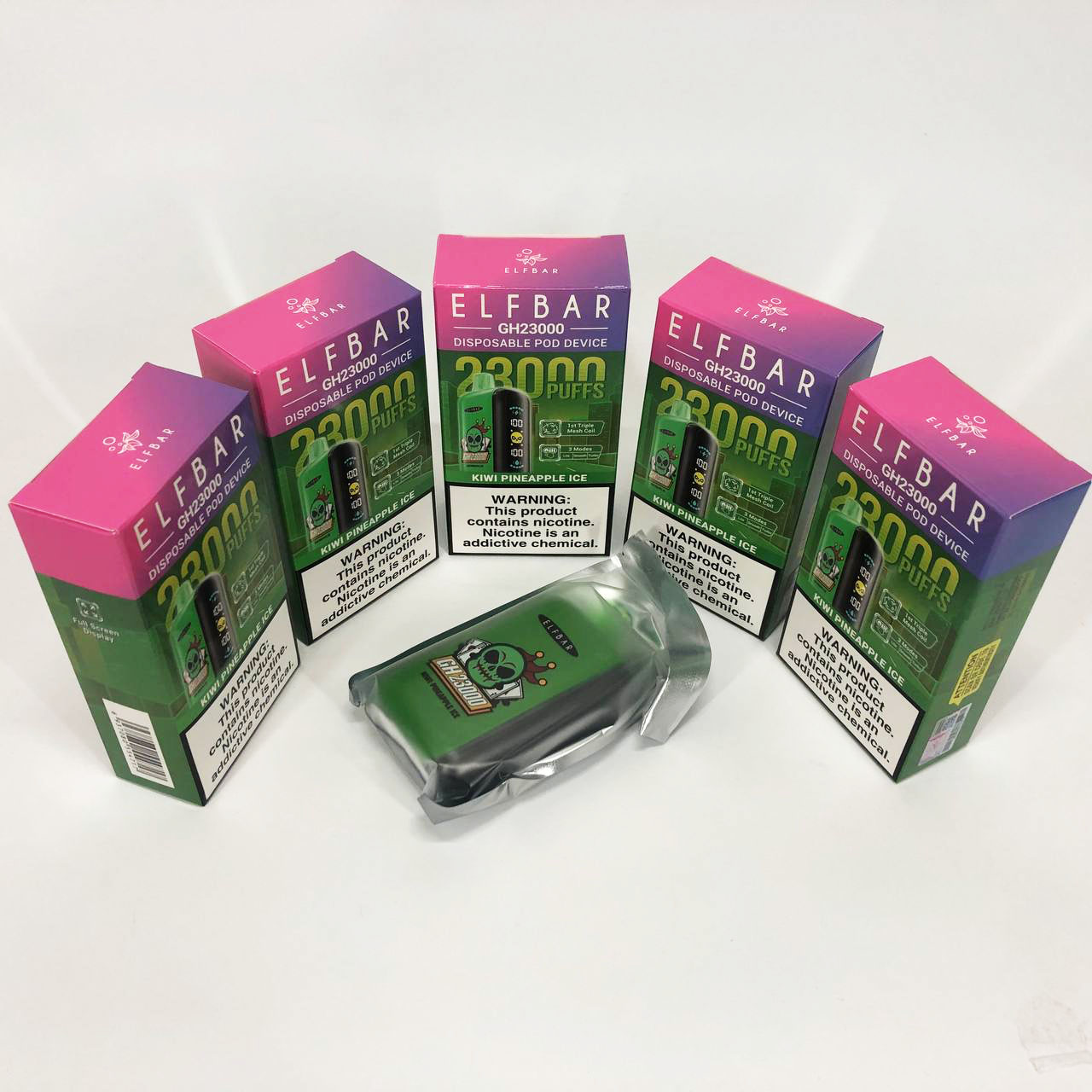 ELF BAR GH 23000 5%. Киви Ананас (Kiwi Pineapple)