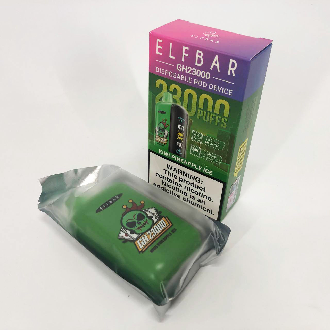 ELF BAR GH 23000 5%. Киви Ананас (Kiwi Pineapple)