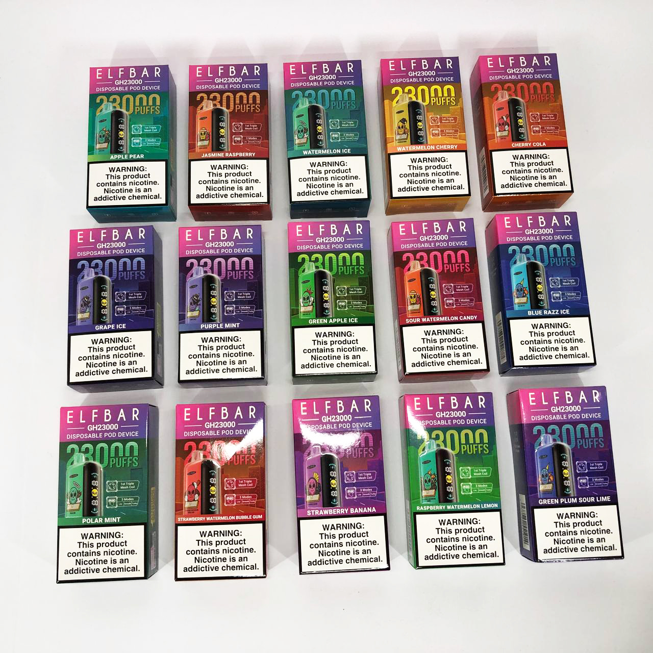 ELF BAR GH 23000 5%. Киви Ананас (Kiwi Pineapple)