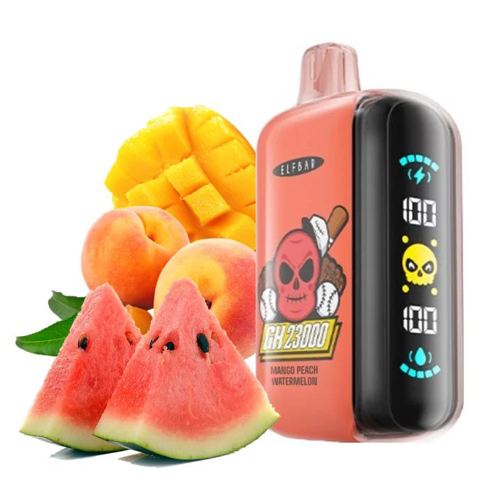 ELF BAR GH 23000 5%. Манго Персик Арбуз (Mango Peach Watermelon)