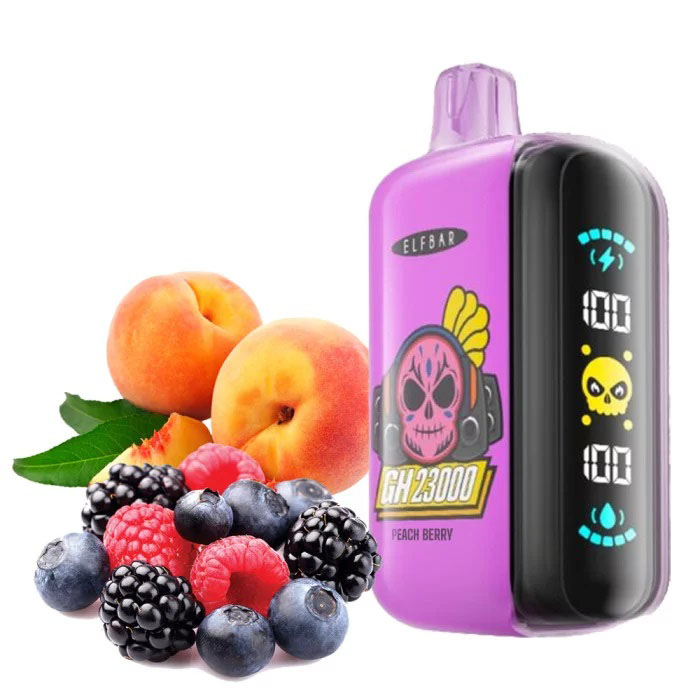 ELF BAR GH 23000 5%. Персик Ягоды (Peach Berry)