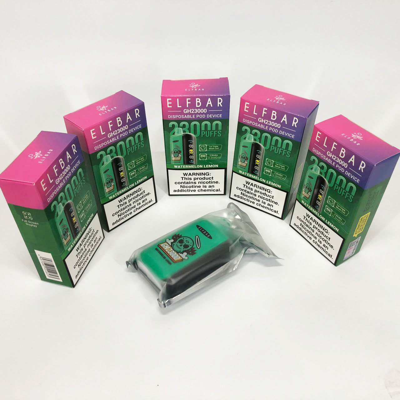 ELF BAR GH 23000 5%. Арбуз Лимон (Watermelon Lemon)