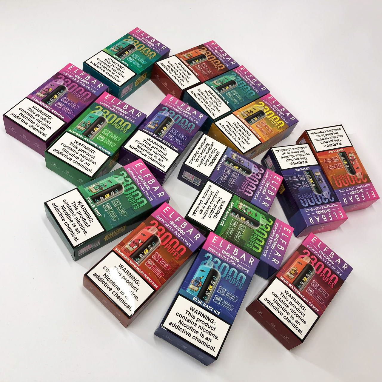 ELF BAR GH 23000 5%. Арбуз Лимон (Watermelon Lemon)