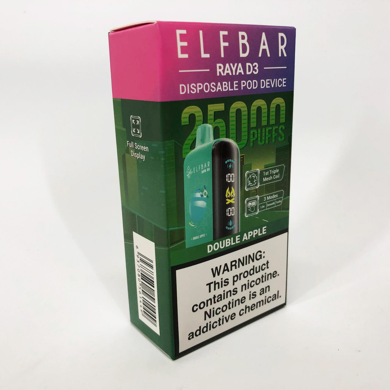 Elf Bar Raya D3 25000. Яблоко (Double Apple)