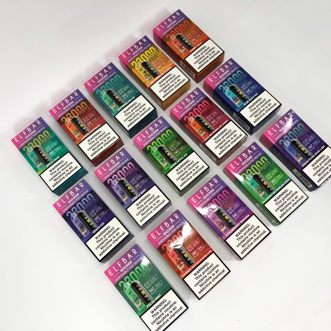 ELF BAR GH 23000 5%. Киви Маракуйя Гуава (Kiwi Passion Fruit Guava)