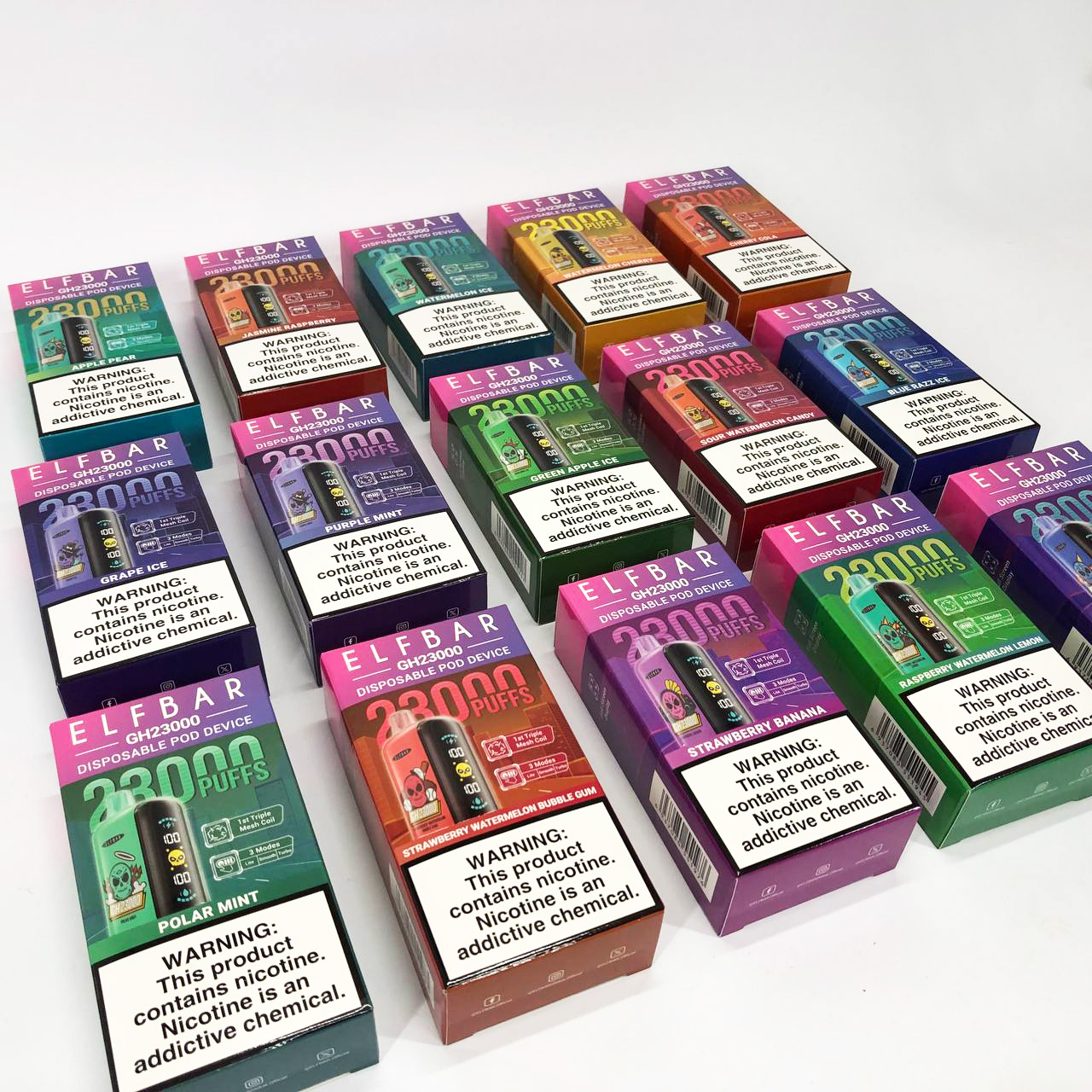 ELF BAR GH 23000 5%. Киви Маракуйя Гуава (Kiwi Passion Fruit Guava)