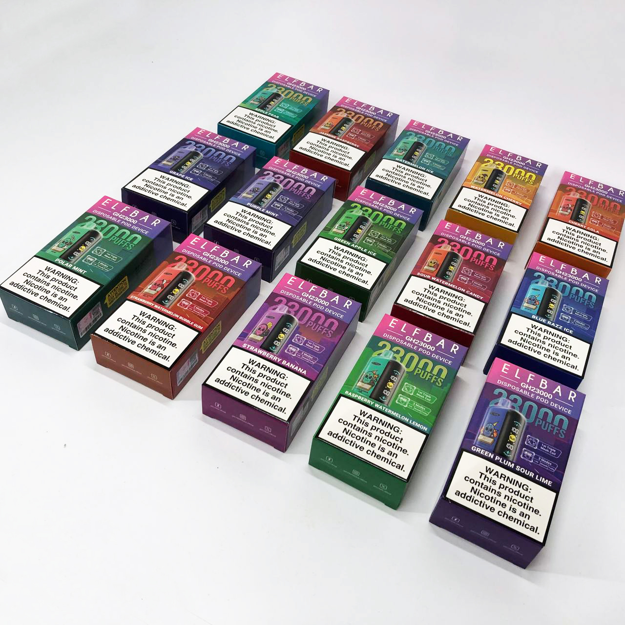 ELF BAR GH 23000 5%. Киви Маракуйя Гуава (Kiwi Passion Fruit Guava)