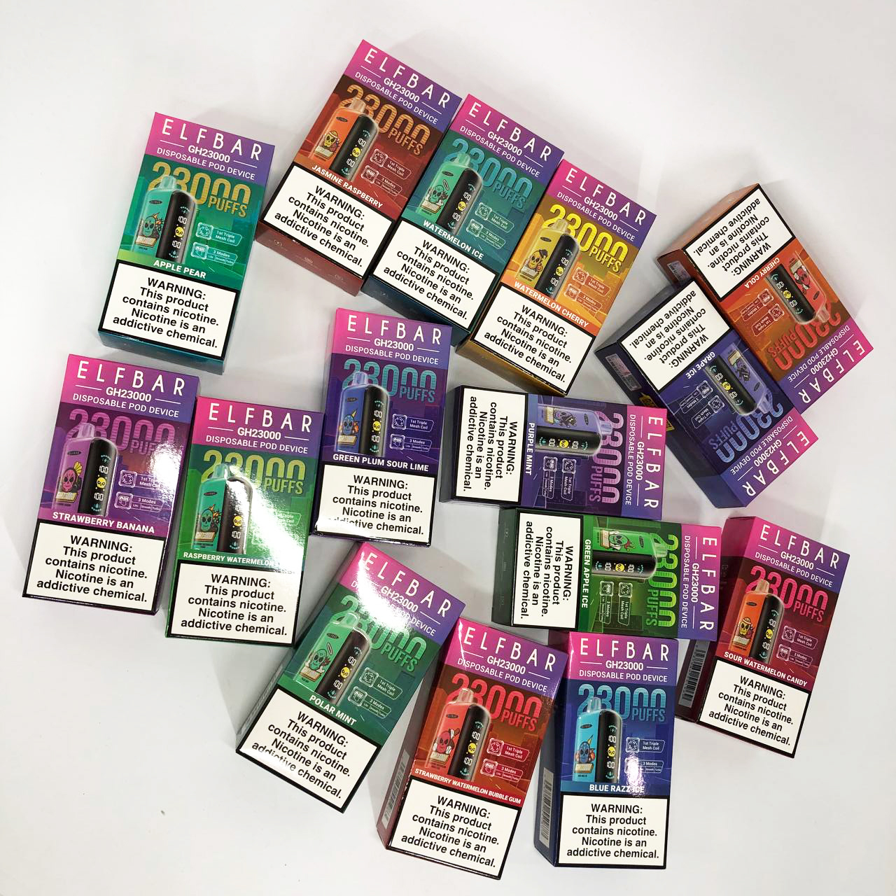 ELF BAR GH 23000 5%. Киви Маракуйя Гуава (Kiwi Passion Fruit Guava)