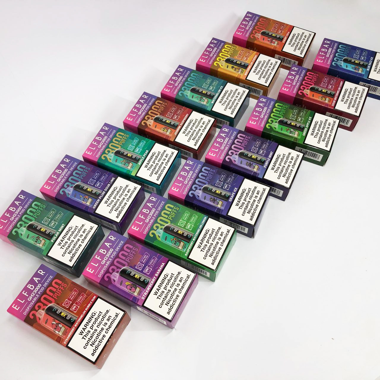 ELF BAR GH 23000 5%. Киви Маракуйя Гуава (Kiwi Passion Fruit Guava)