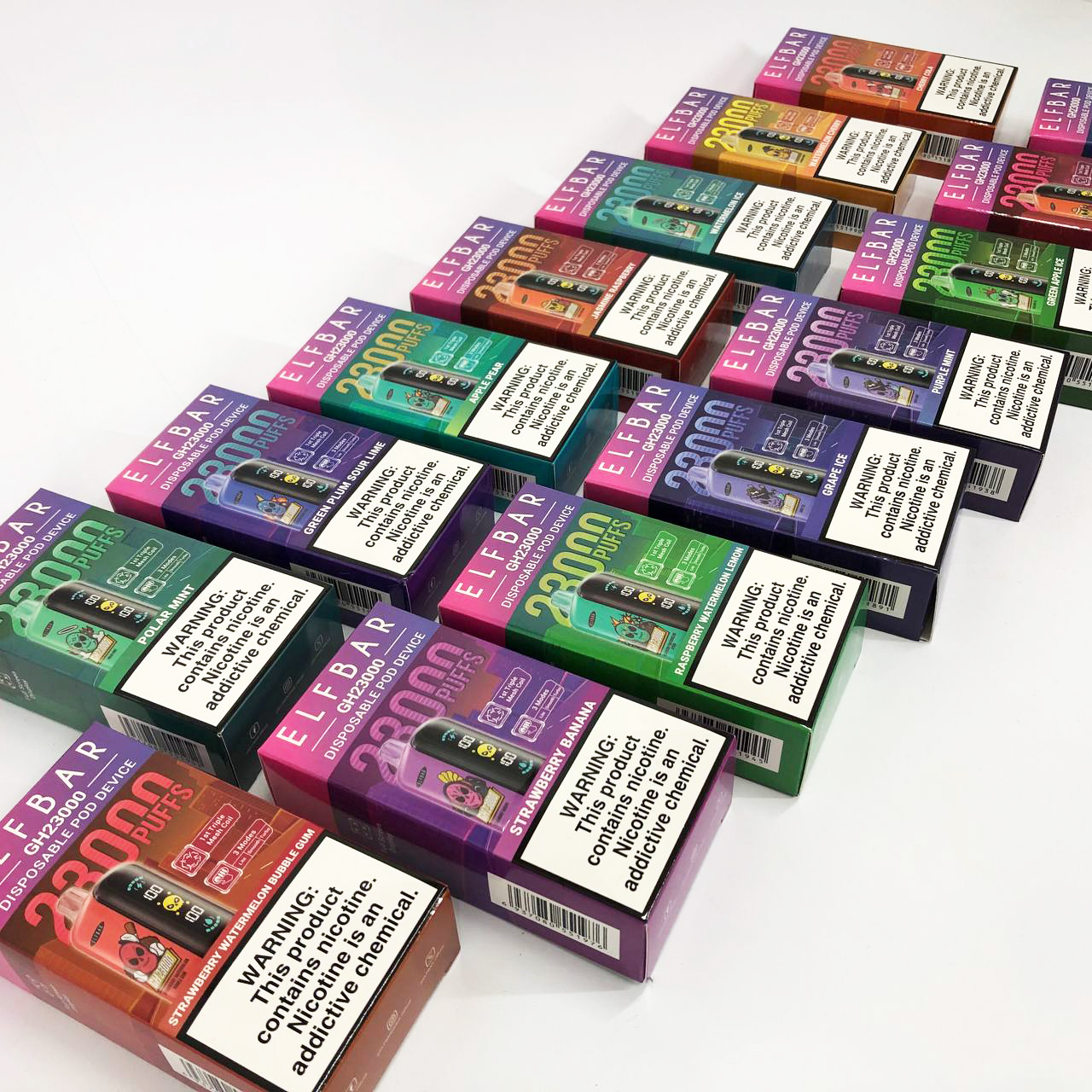 ELF BAR GH 23000 5%. Киви Маракуйя Гуава (Kiwi Passion Fruit Guava)