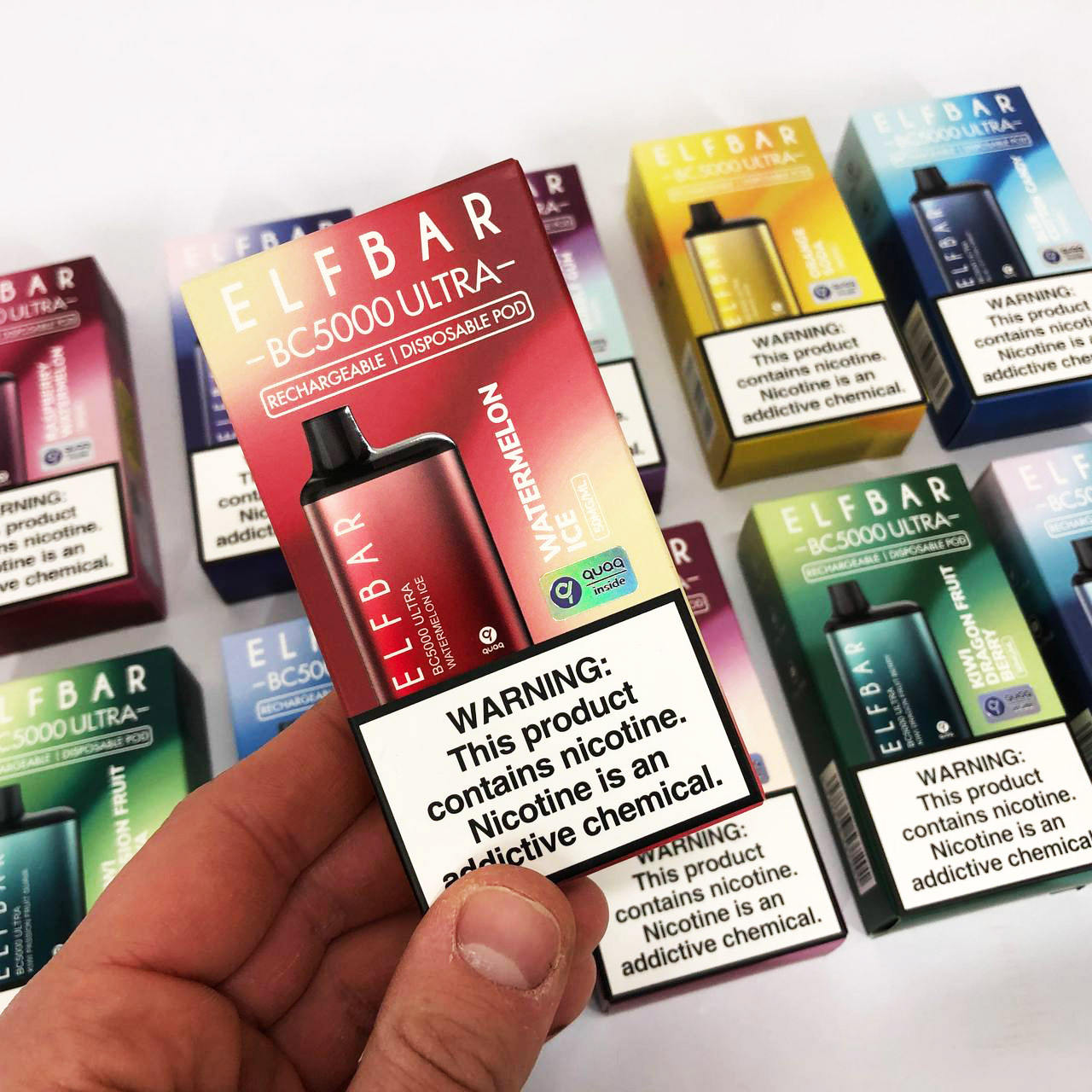 Elf Bar BC5000 Ultra. Арбуз (Watermelon Ice)