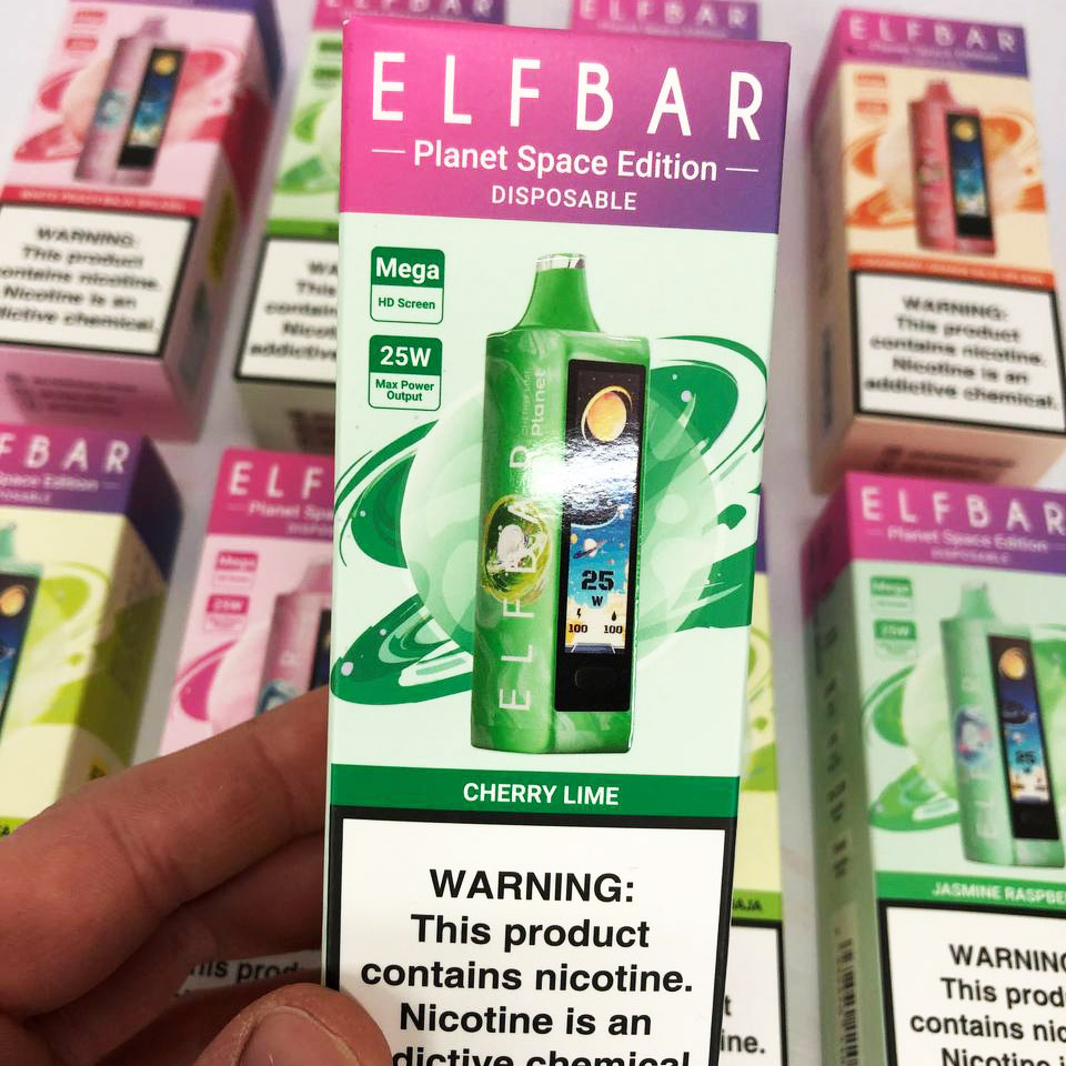 ELF BAR Planet 25000. Вишня Лайм (Cherry Lime)
