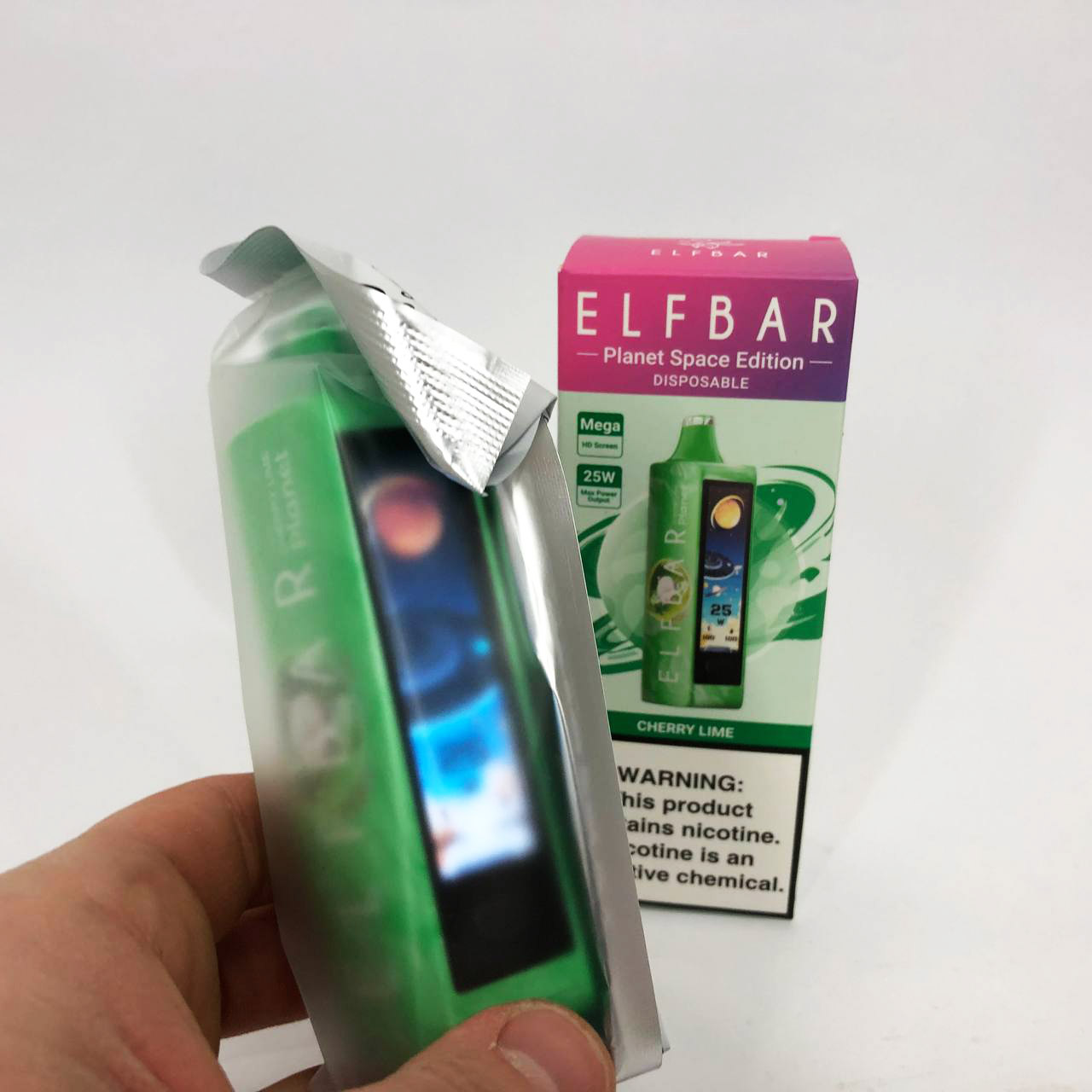 ELF BAR Planet 25000. Вишня Лайм (Cherry Lime)