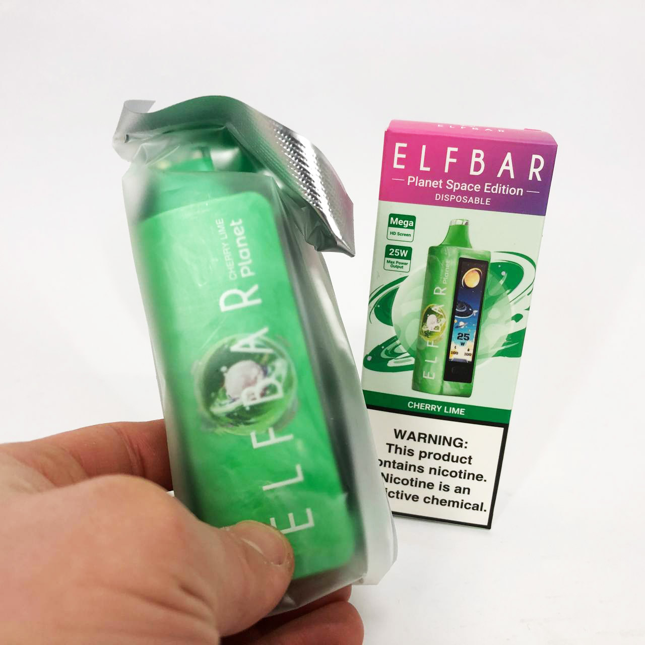 ELF BAR Planet 25000. Вишня Лайм (Cherry Lime)