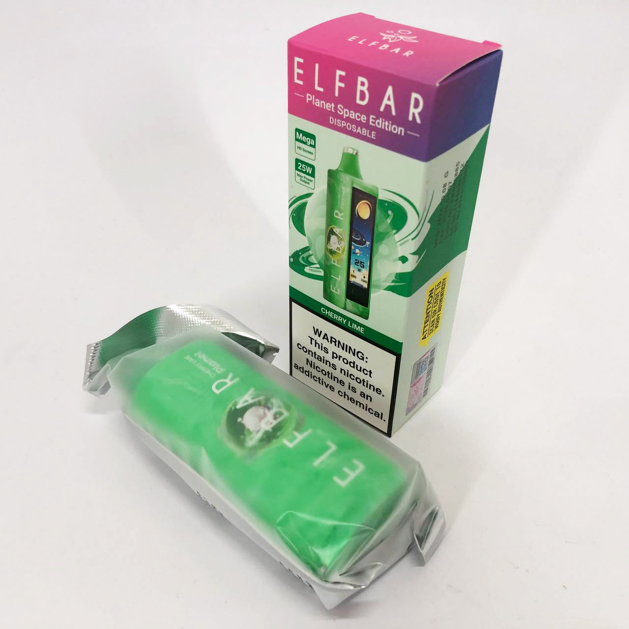 ELF BAR Planet 25000. Вишня Лайм (Cherry Lime)