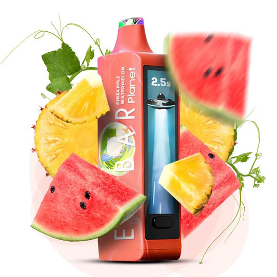 ELF BAR Planet 25000. Ананас Арбуз (Pineapple Watermelon)