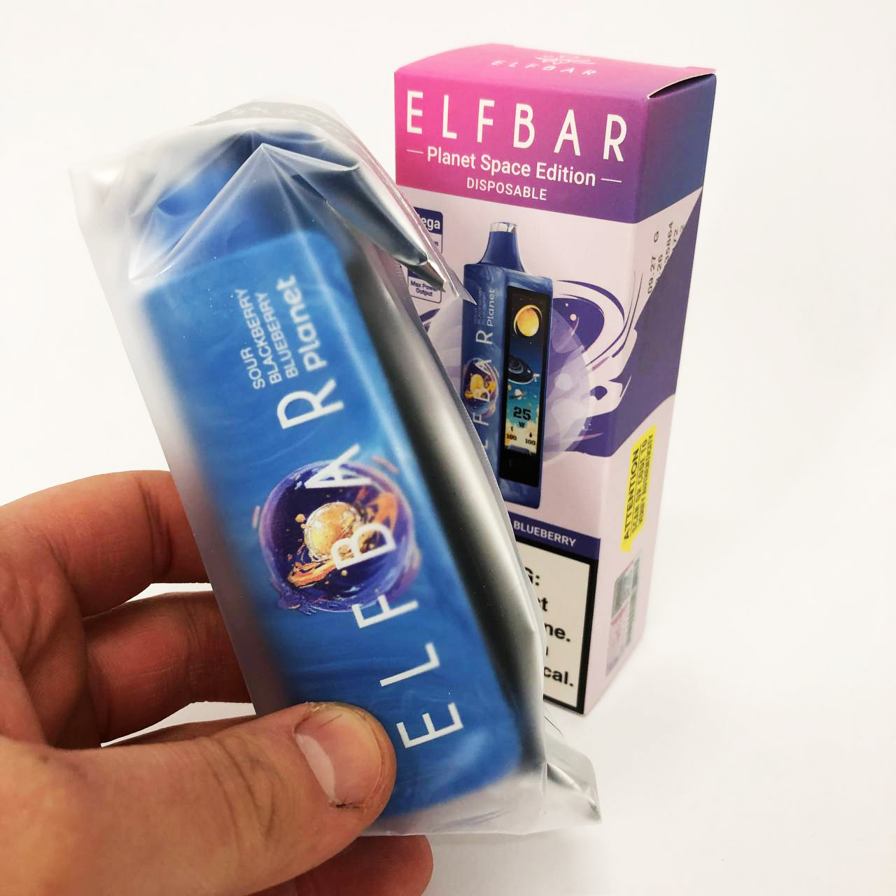 ELF BAR Planet 25000. Кислая Ежевика Черника (Sour Blackberry Blueberry)
