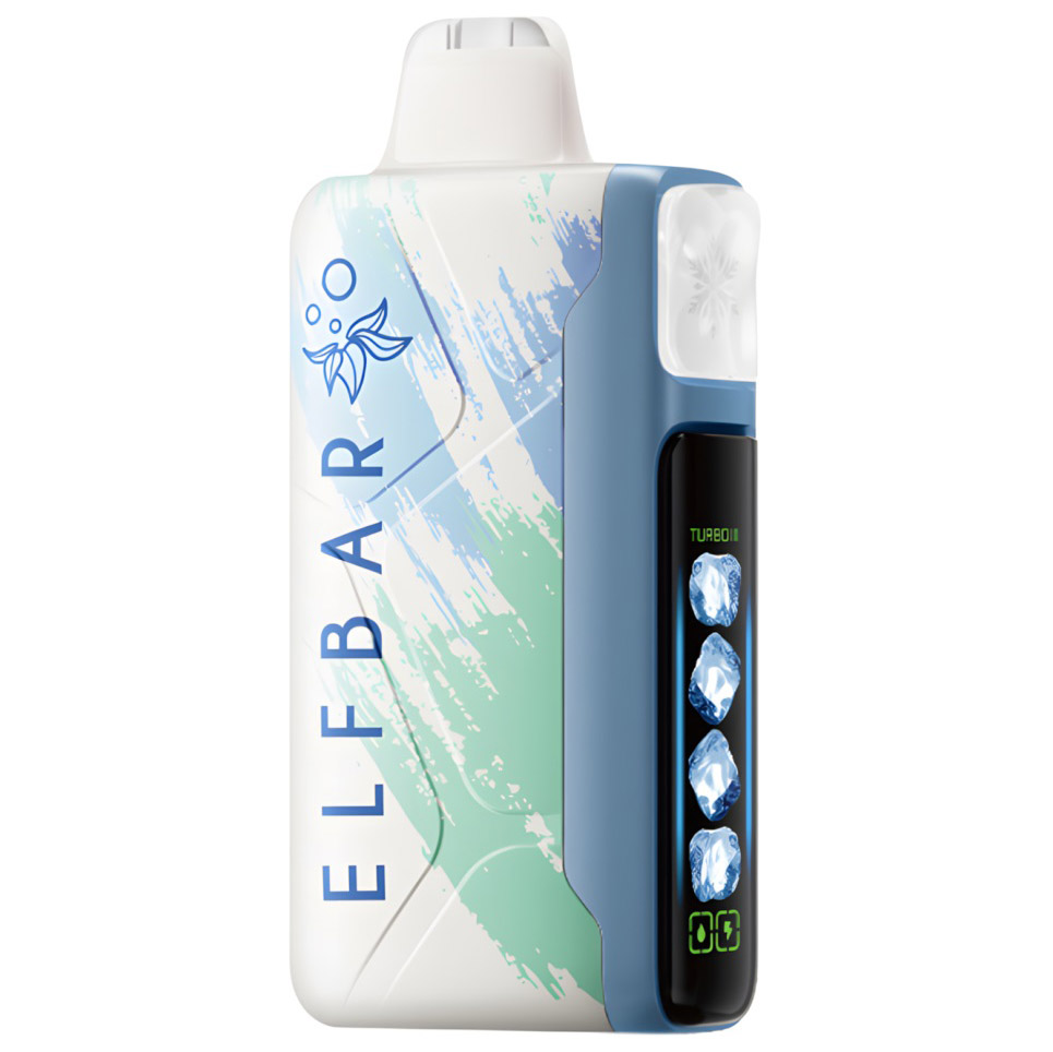Elf Bar Ice King 30000. Синяя Малина (Blue Razz Ice)
