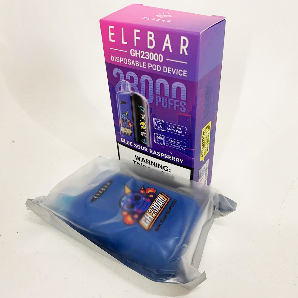 ELF BAR GH 23000 5%. Голубая Кислая Малина (Blue Sour Raspberry)