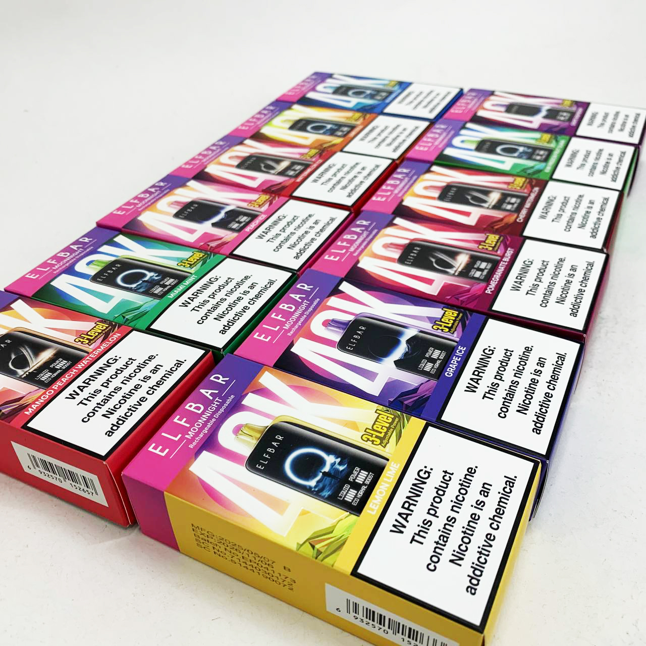 Elf Bar Moon Night 40000. Арбуз (Watermelon Ice)