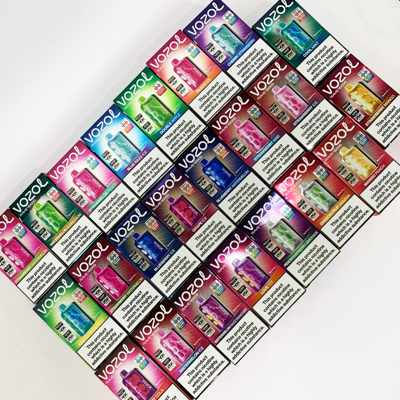 Vozol Rave 40000. Персик (Peach Ice)