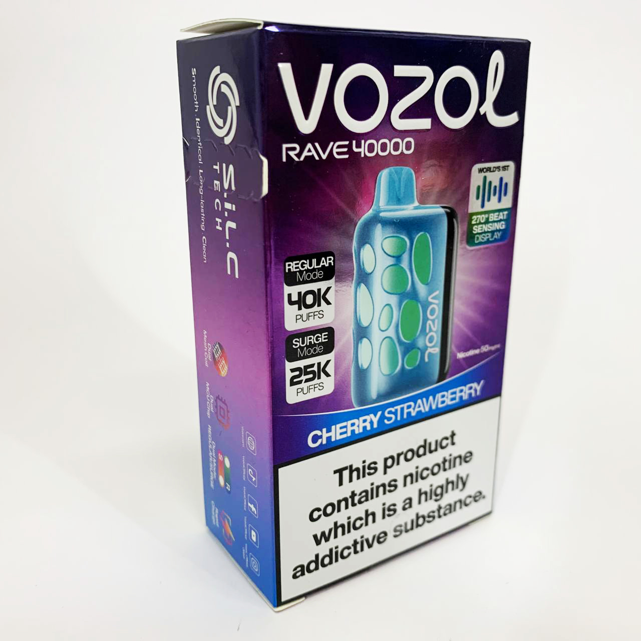 Vozol Rave 40000. Вишня Клубника (Cherry Strawberry)