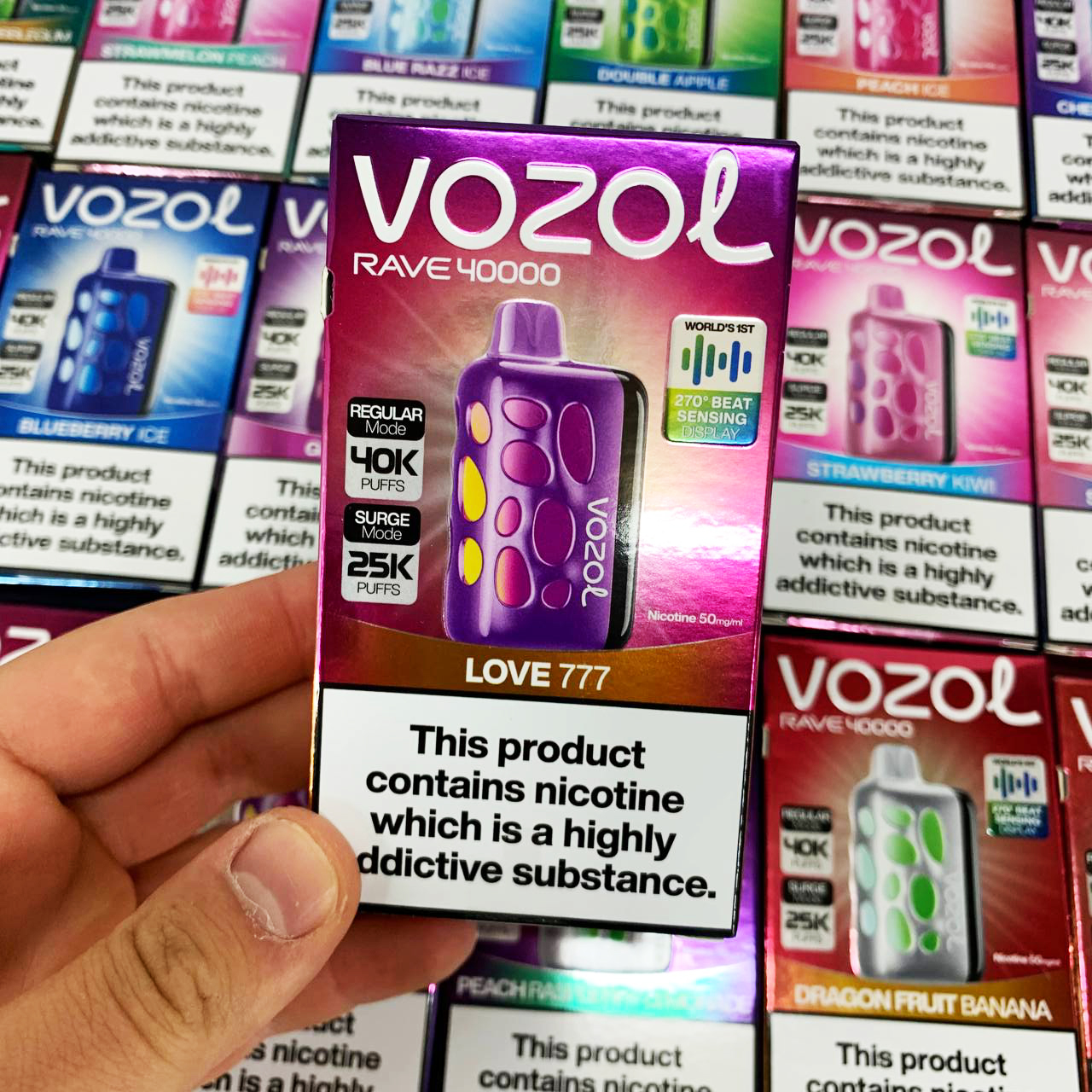 Vozol Rave 40000. (Love 777)