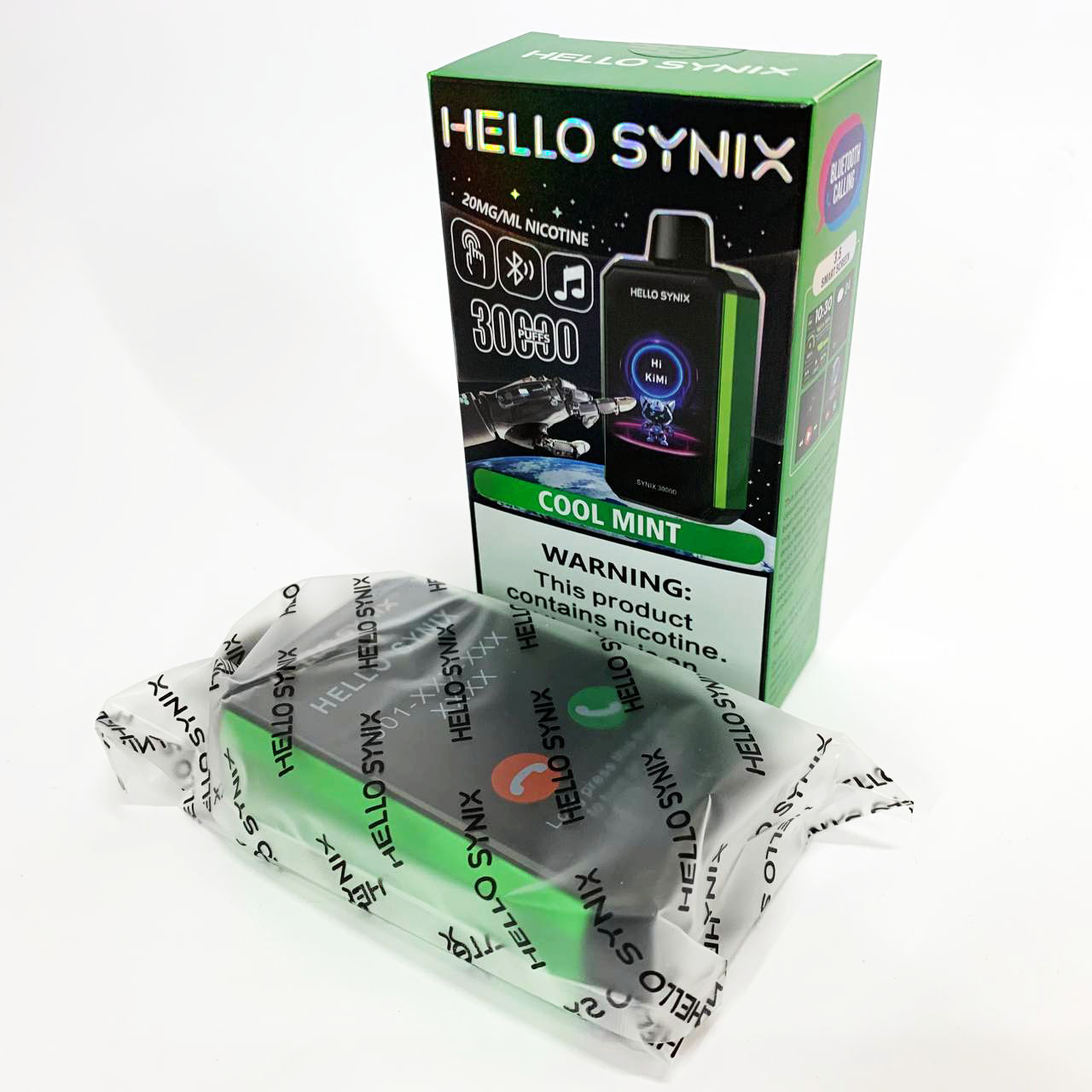 Hello Synix 30000. Мята (Cool Mint)