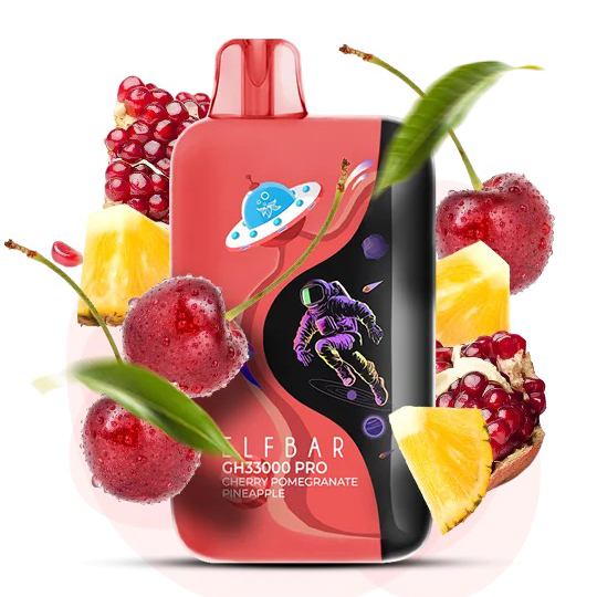 Elf Bar GH 33000 PRO. Вишня Гранат Ананас (Cherry Pomegranate Pineapple)