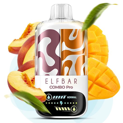 ELF BAR Combo Pro 30000 Персик Манго (Peach Triple Mango)