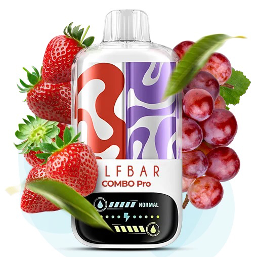 ELF BAR Combo Pro 30000 Клубника Виноград (Strawberry Grape)