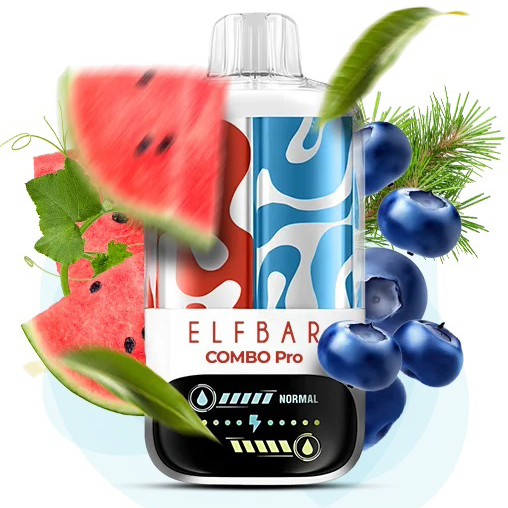 ELF BAR Combo Pro 30000 Арбуз лед Черника (Watermelon Ice Blueberry)