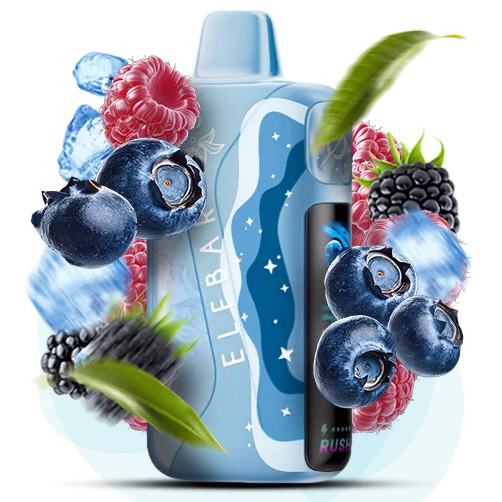 Elf Bar Lush King Pro 40000 Синяя Малина (Blue Razz Ice)