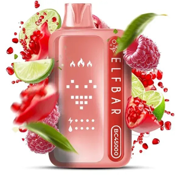 Elf Bar BC45000 Гранат Малина Лайм (Pomegranate Raspberry Lime)