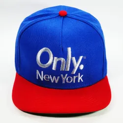 Винтажная фирменная кепка бейсболка ONLY Blue red NY logo