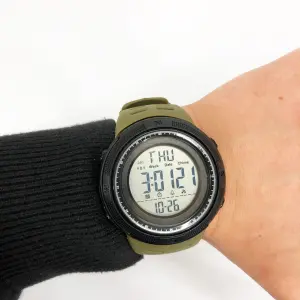 Часы наручные мужские SKMEI 1167AG ARMY GREEN, брендовые мужские часы. Цвет: зеленый