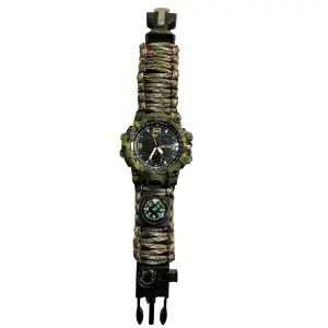 Часы наручные мужские SKMEI 1155BCMGN PARACORD