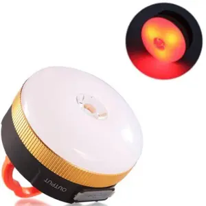 Светодиодный кемпинговый фонарь YD-7-7SMD с функцией Power Bank белый красный свет