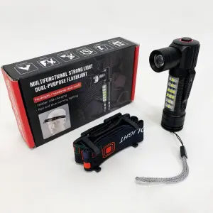 Фонарь SY-2209-Р50+18SMD(RGB)