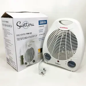 Обогреватель тепловентилятор (дуйка) Suntera FHW-101, Ветродуйка обогреватель, Электрическая дуйка, 2000 w