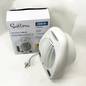 Обогреватель тепловентилятор (дуйка) Suntera FHW-101, Ветродуйка обогреватель, Электрическая дуйка, 2000 w