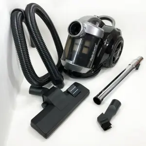 Хороший циклонный пылесос для дома с контейнером Rainberg RB-655 колбовый без мешка для сухой уборки