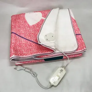 Электропростынь электрическая простынь с подогревом Electric Blanket 170х150см сердечка