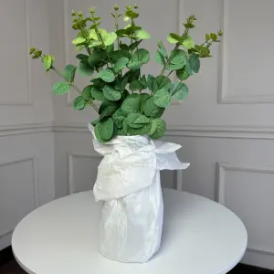 Букет евкаліпту штучний для декору 5шт/уп. зеленый