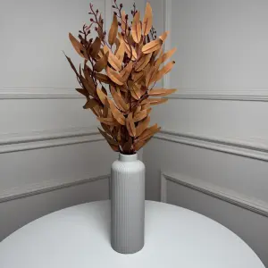 Рускус букет искусственный, В-55 см 5шт/уп. Цвет: коричневый